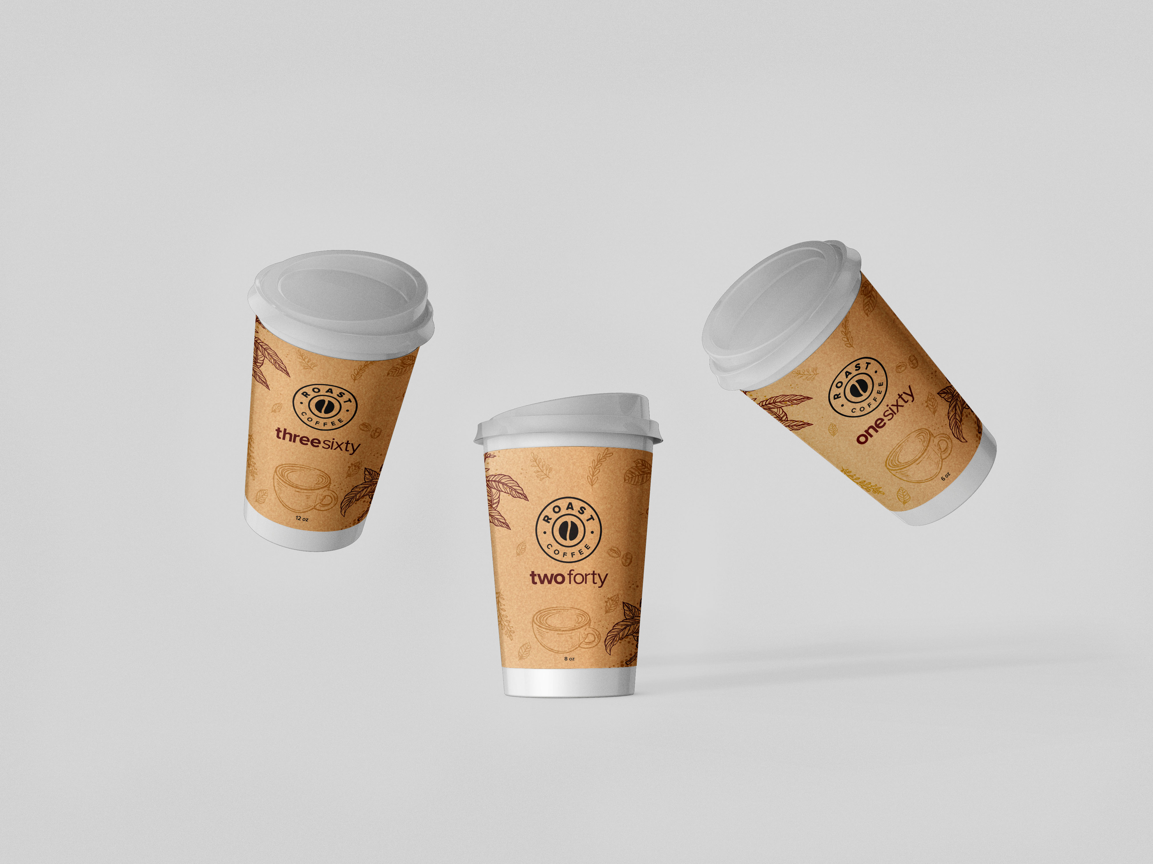 Cup and Mug Design by Jose Loaiza for ROAST Coffee | Design #30203692