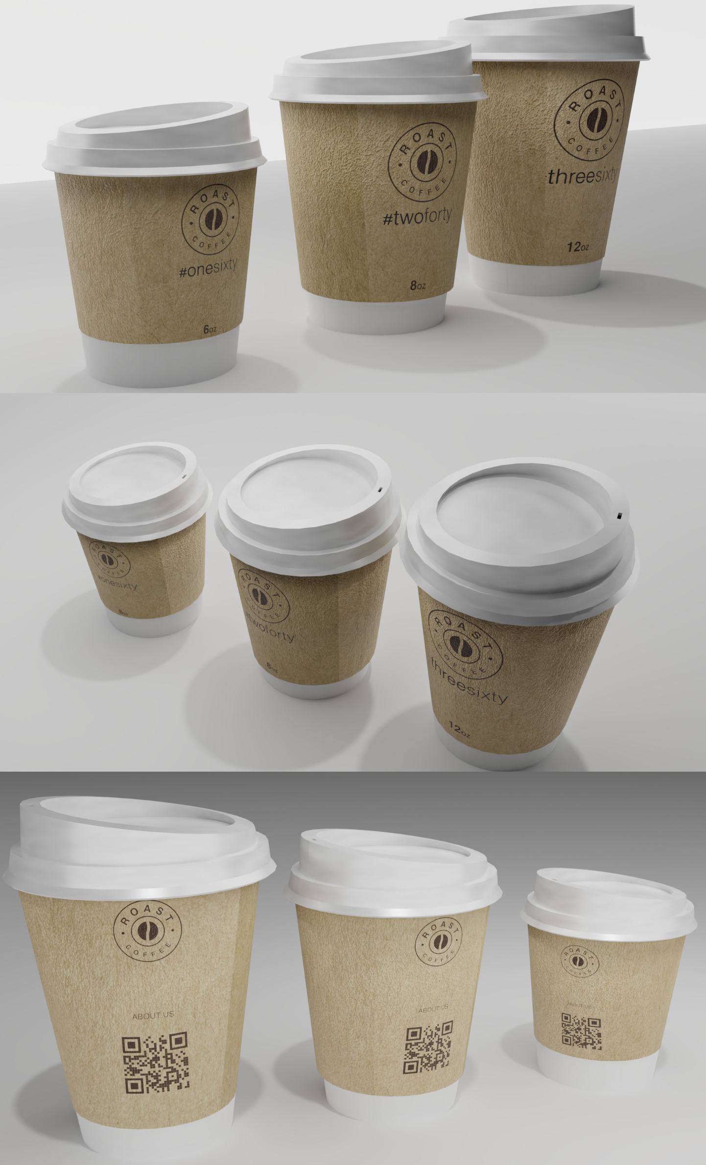 Cup and Mug Design by GreinZor for ROAST Coffee | Design #30203296
