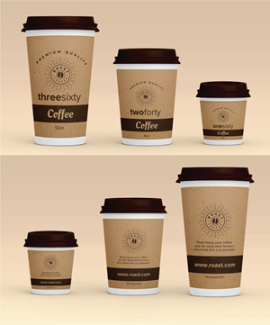 Cup and Mug Design by artbitin for ROAST Coffee | Design: #30199381