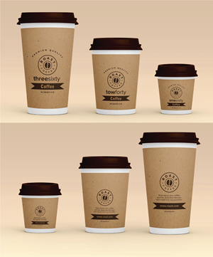 Cup and Mug Design by artbitin for ROAST Coffee | Design: #30199382
