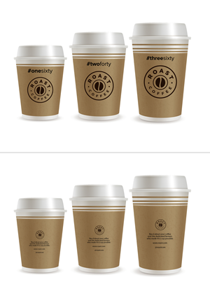 Cup and Mug Design by Wiihee for ROAST Coffee | Design: #30214960