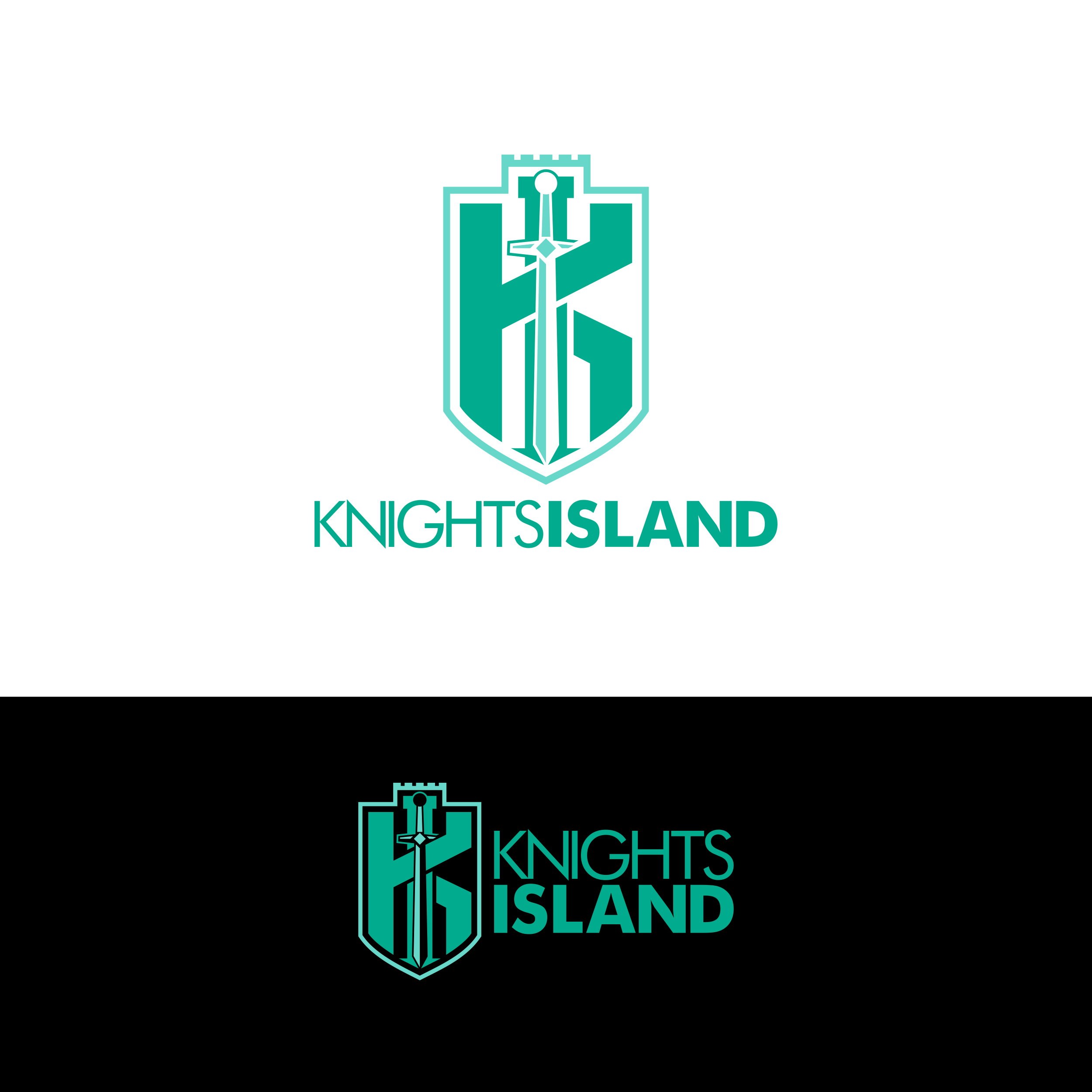 Logo Design by luckdesign for Knights Island | Design #30198139