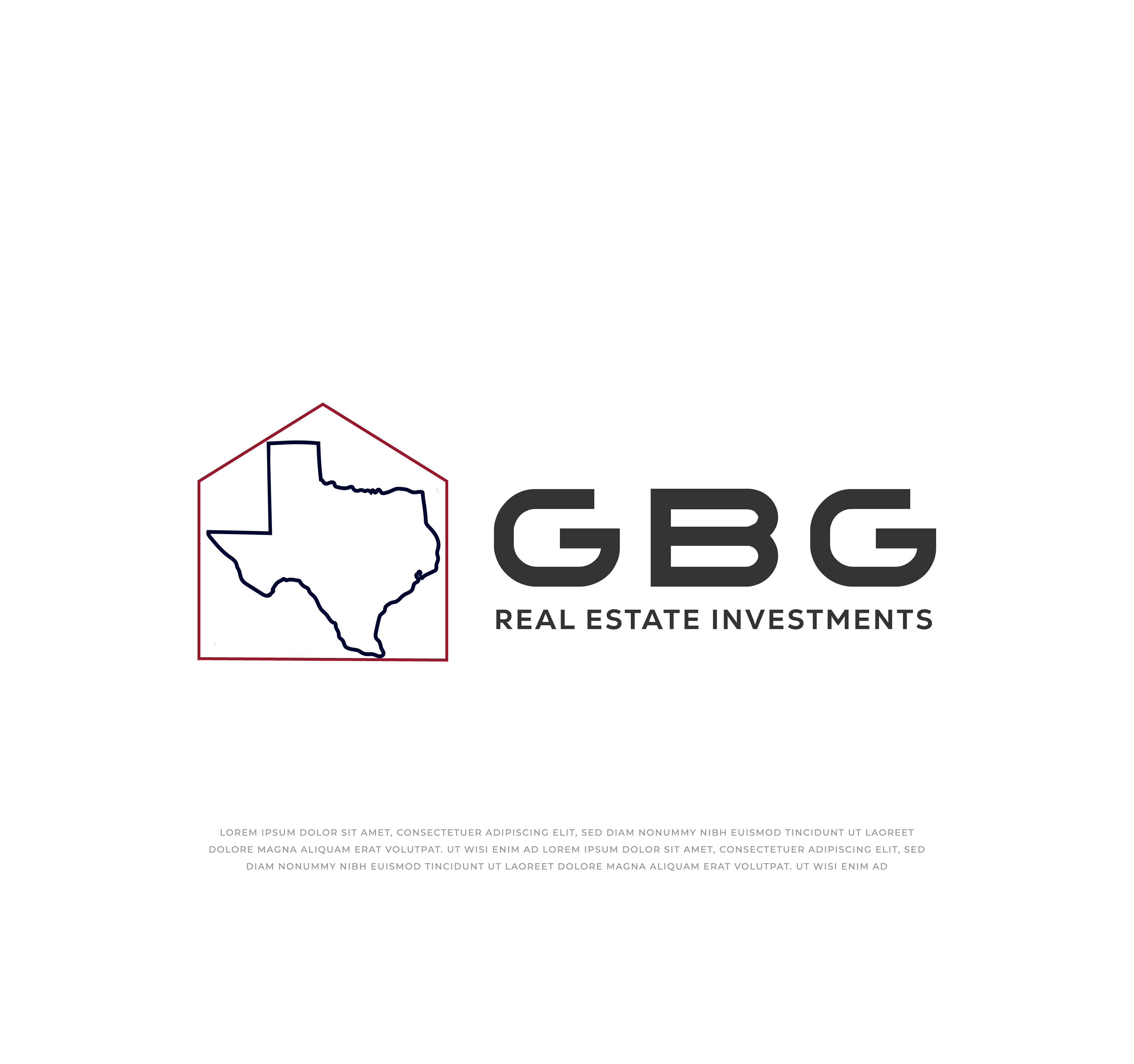 Diseño de Logo por mehedi.h para GBG Real Estate Investments | Diseño #30240390