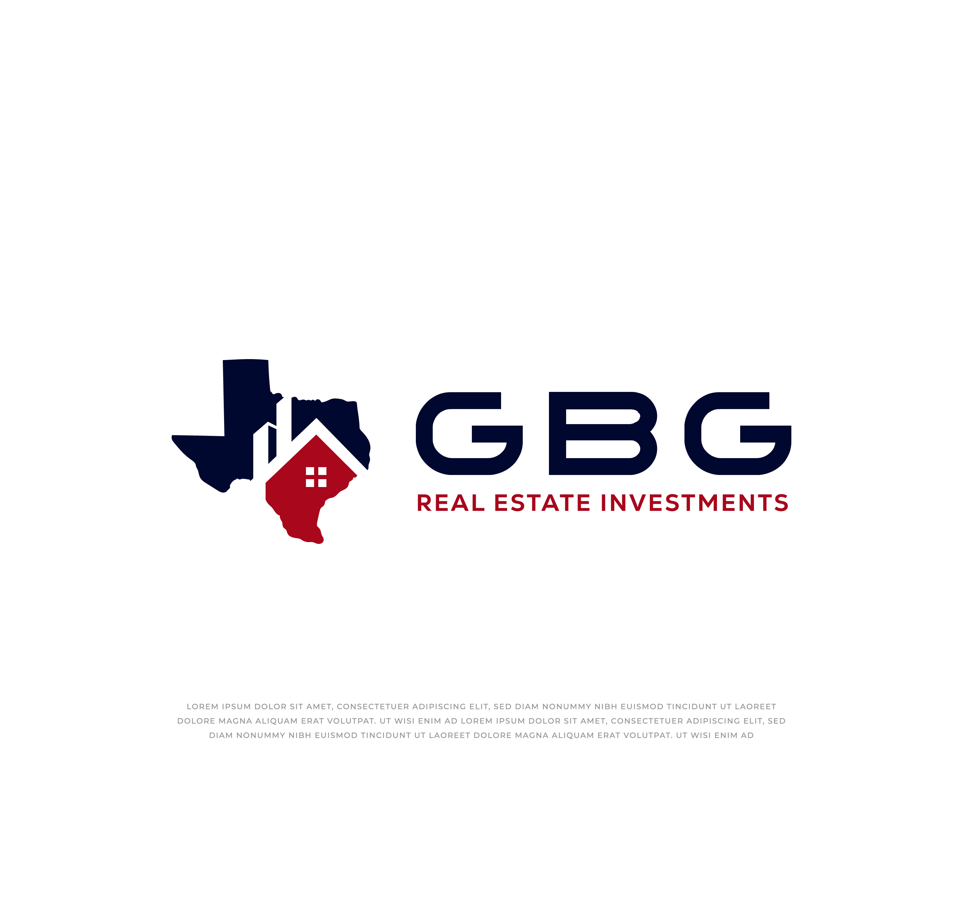 Diseño de Logo por mehedi.h para GBG Real Estate Investments | Diseño #30240491