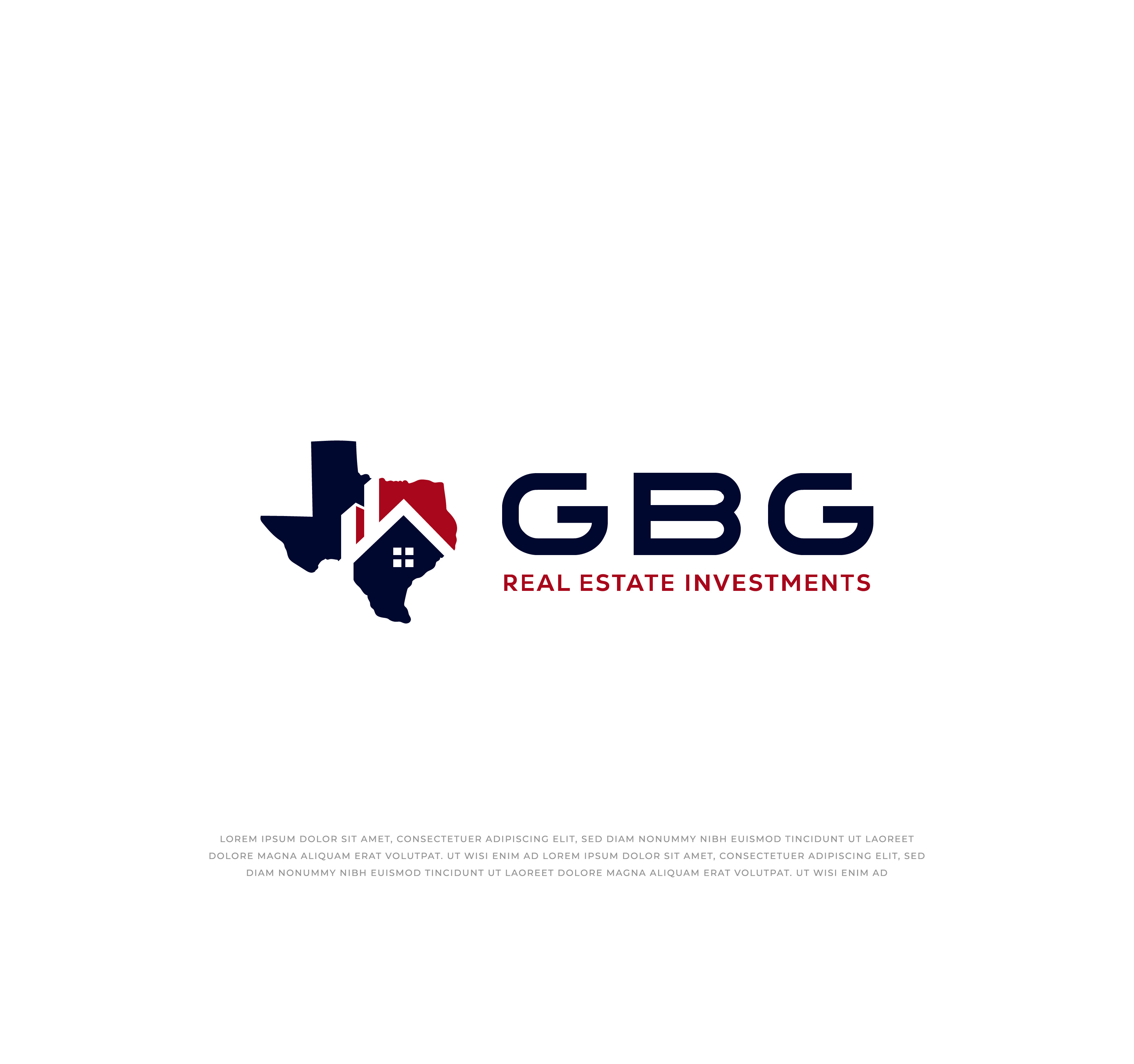 Diseño de Logo por mehedi.h para GBG Real Estate Investments | Diseño #30240695