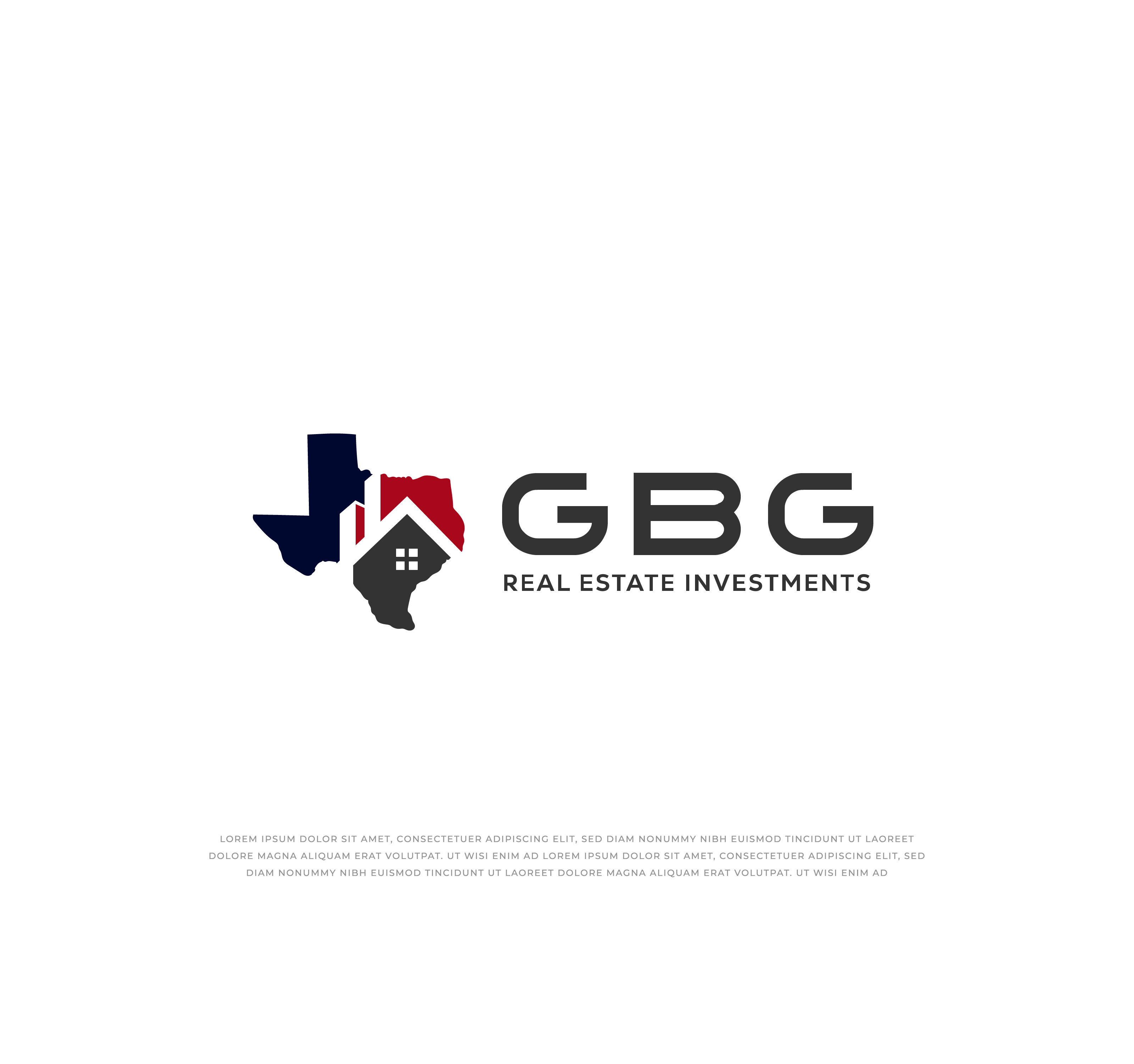 Diseño de Logo por mehedi.h para GBG Real Estate Investments | Diseño #30240696