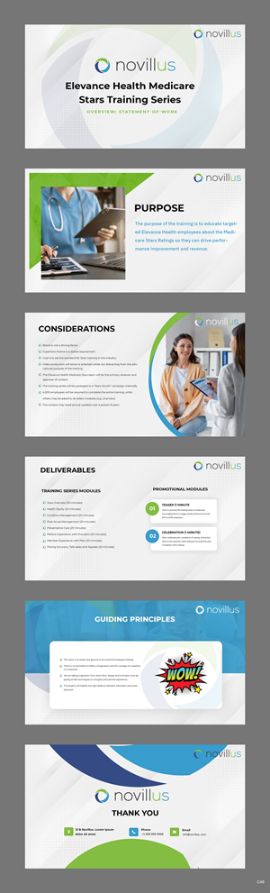 PowerPoint-Design von pb für Novillus, LLC | Design: #30213657