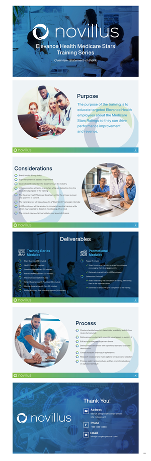 PowerPoint-Design von pb für Novillus, LLC | Design: #30219863