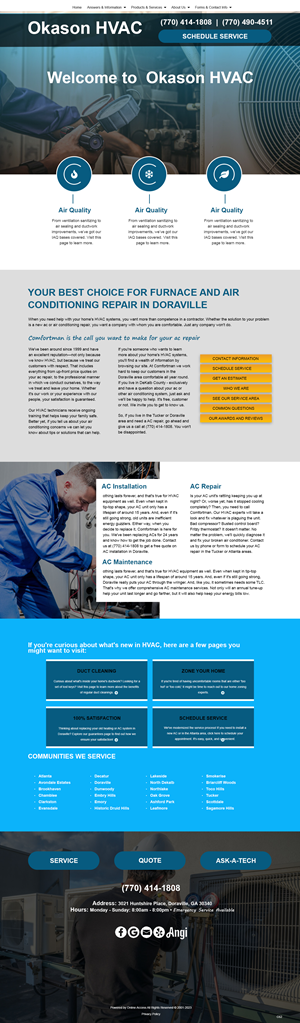 Web Design by pb for Okason Software | Design: #30203850