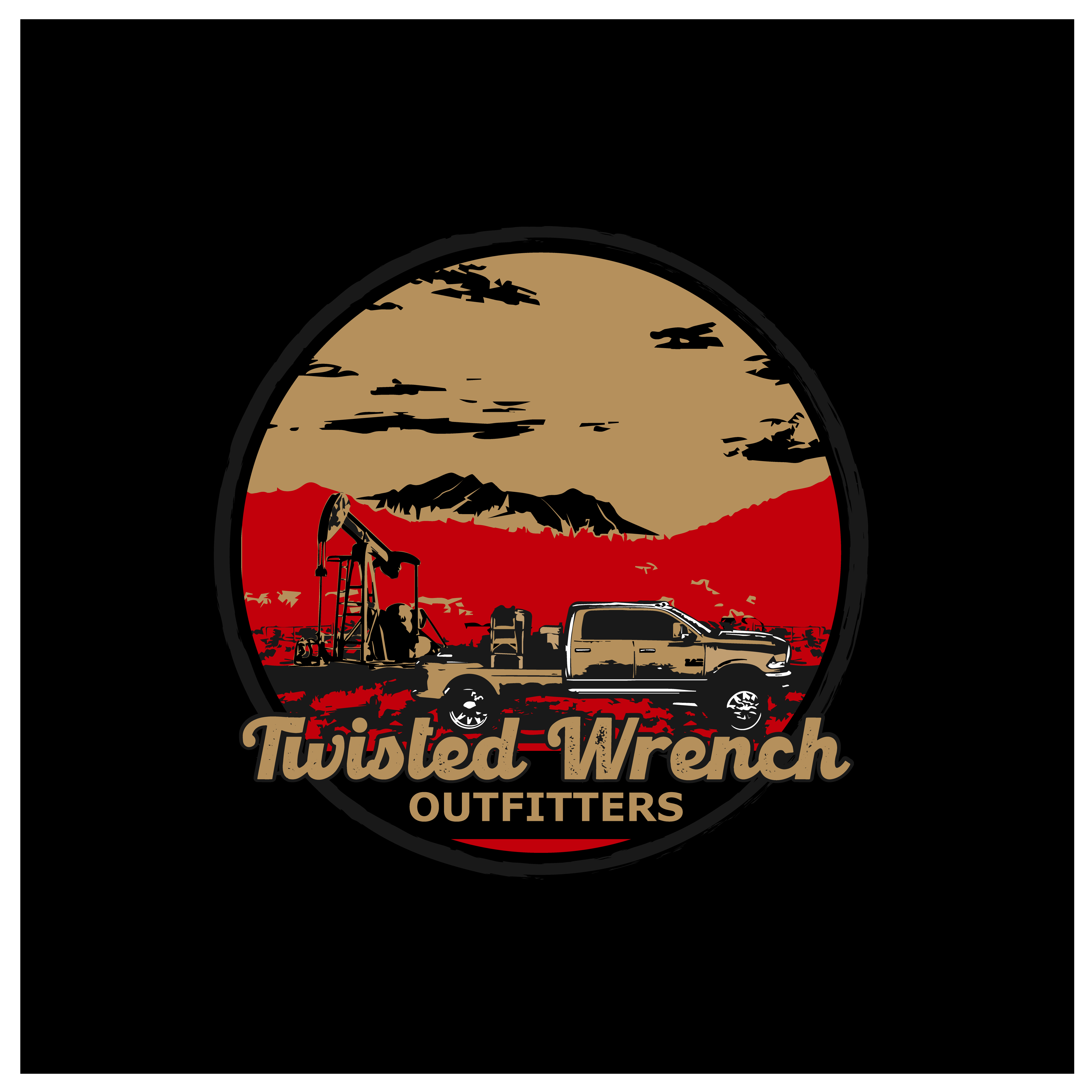 T-shirt Design by onze design for Twisted Wrench Outfitters | Design #30208642