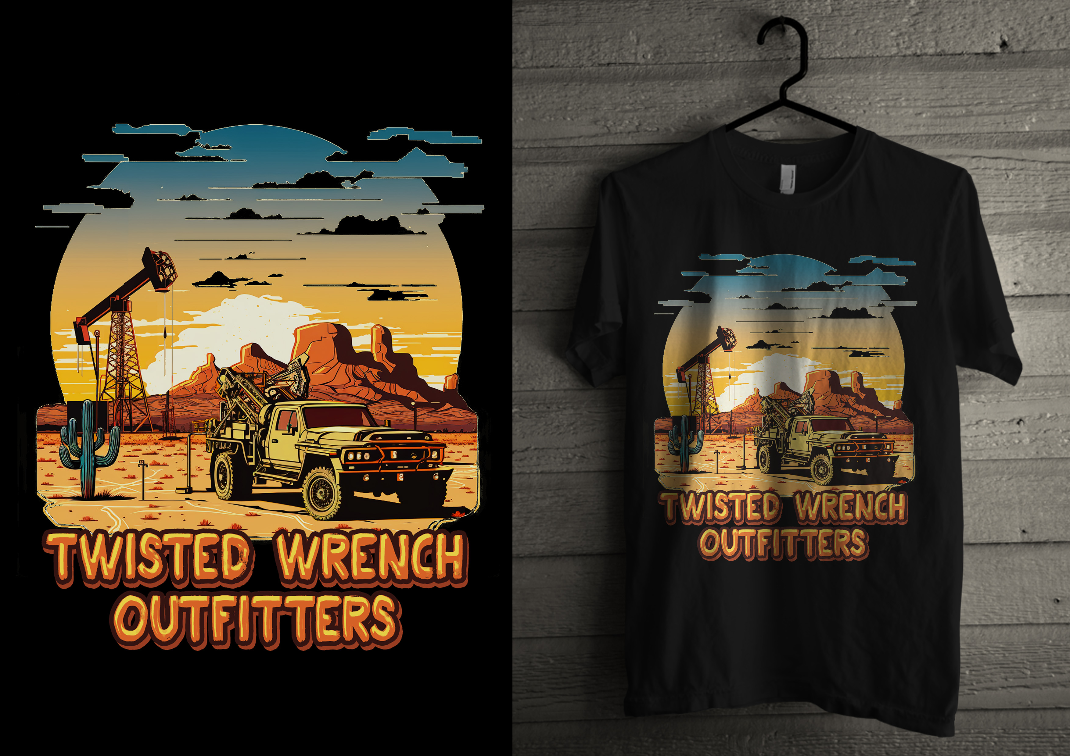 T-Shirt-Design von denuj für Twisted Wrench Outfitters | Design #30213525