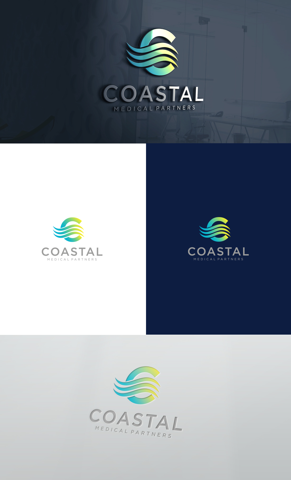 Logo Design by GLDesigns for Coastal Medical Partners | Design #30207985