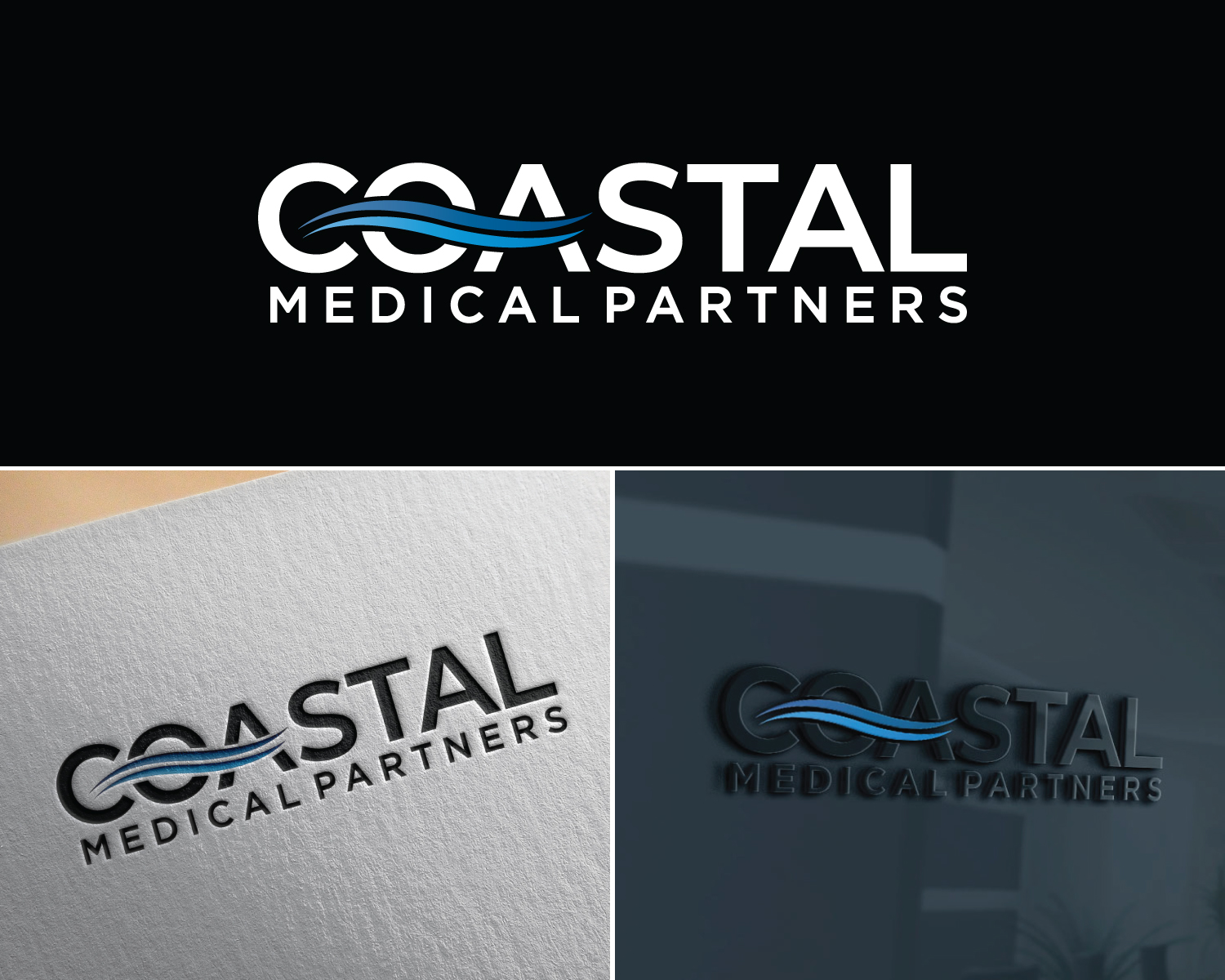 Logo Design by Atec for Coastal Medical Partners | Design #30210753