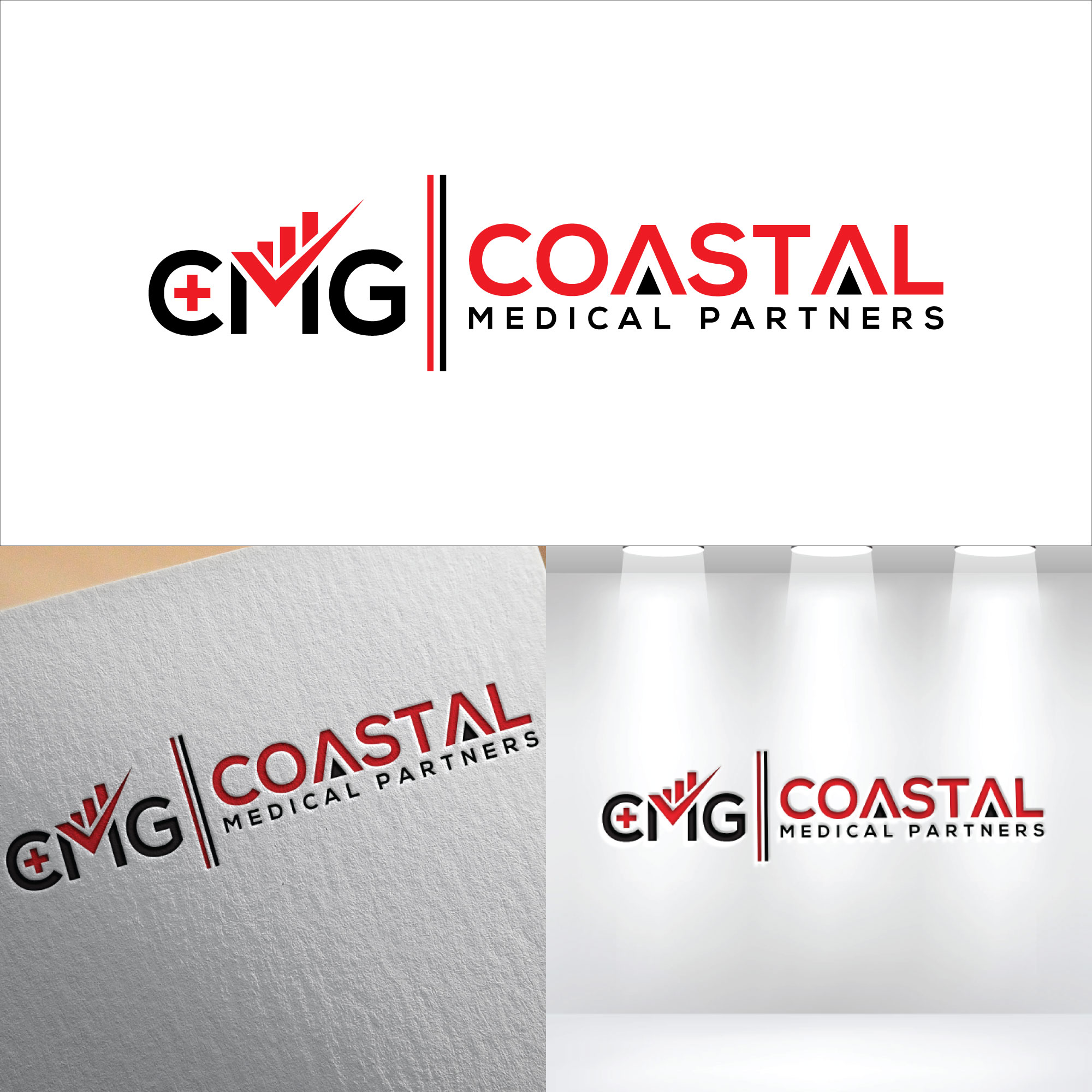 Logo Design by Fürstenberg design for Coastal Medical Partners | Design #30213387
