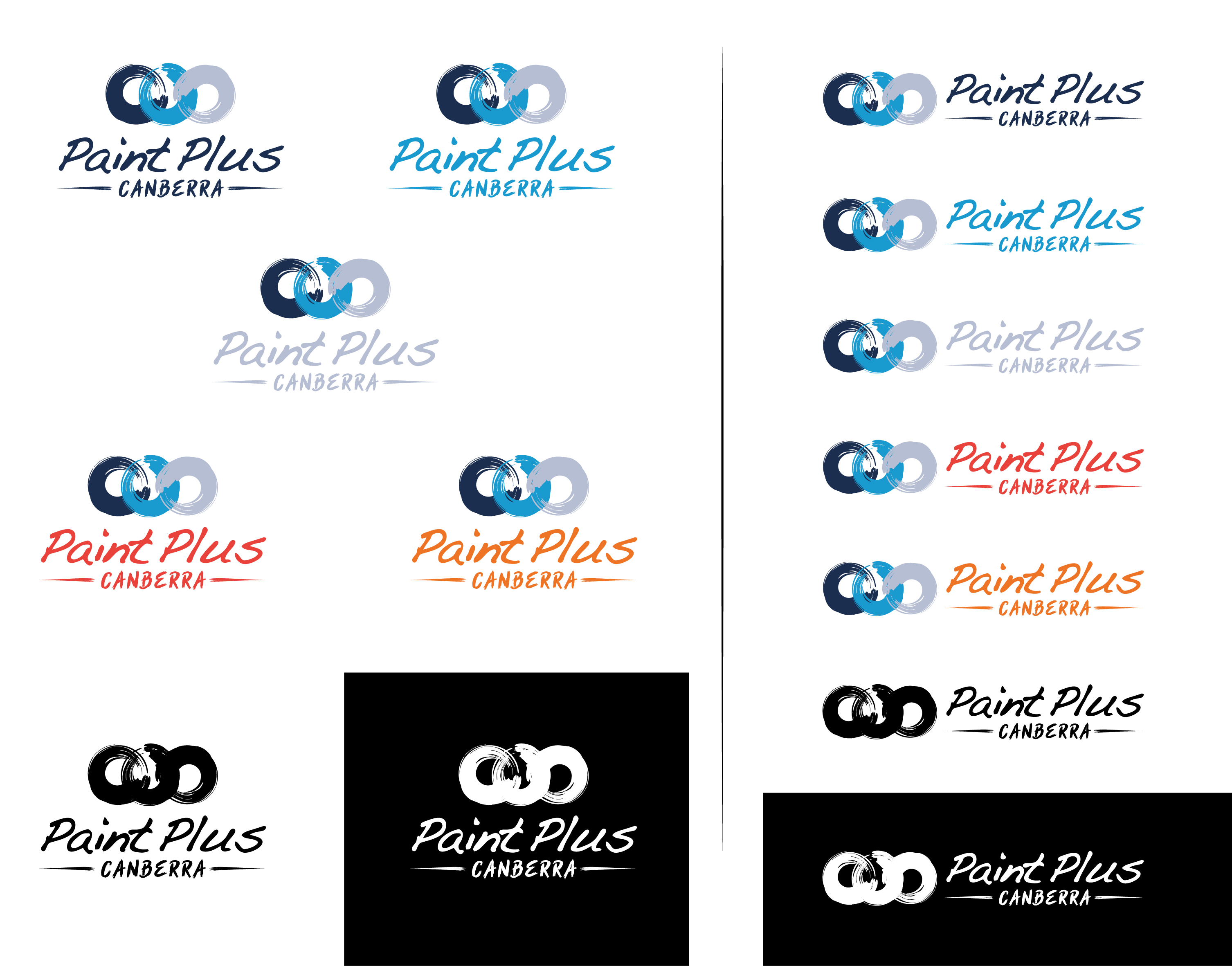 Logo Design by Juli creation for Rick Maier Paint Plus | Design: #30248842