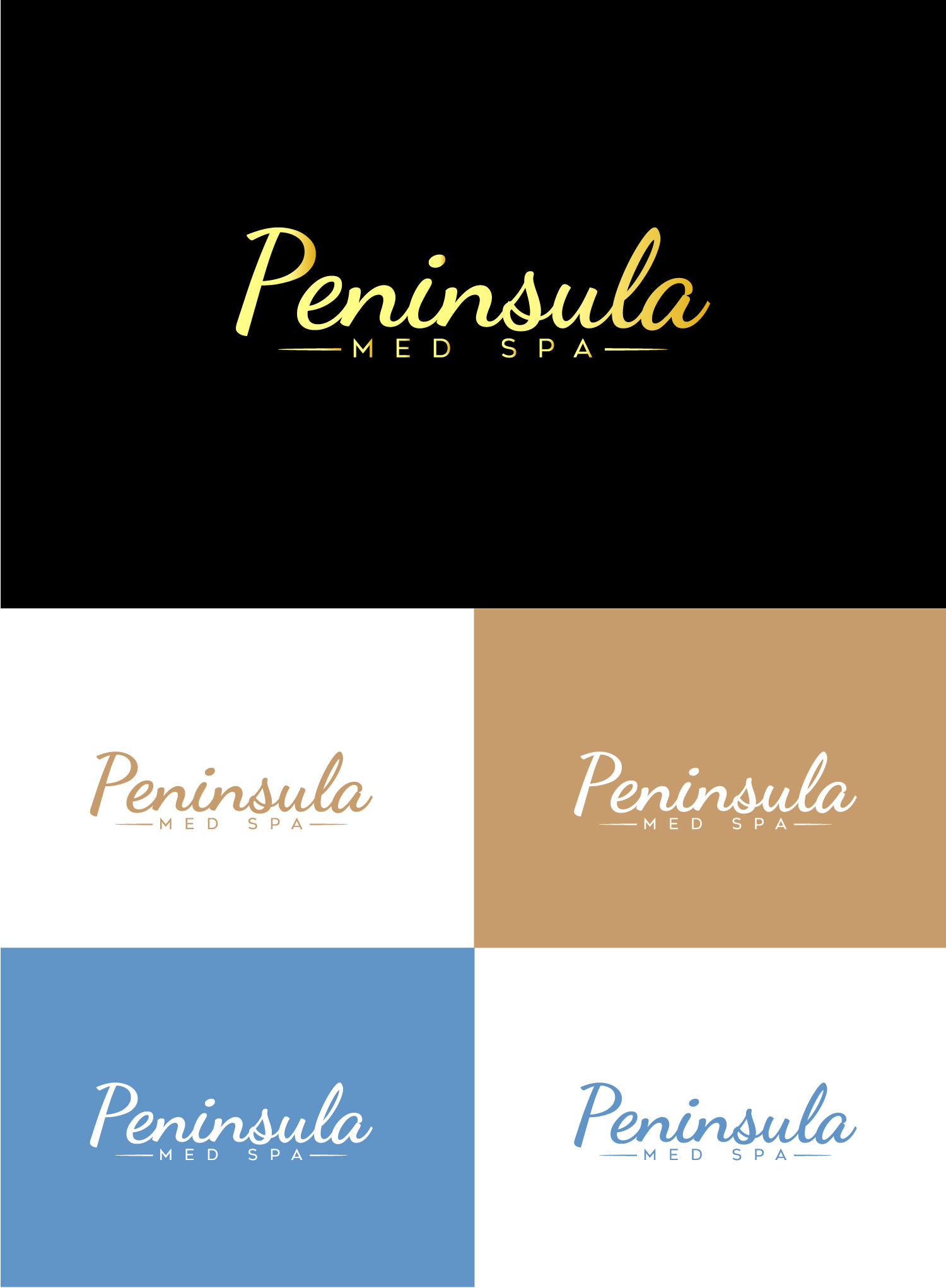 Logo Design by Mi Design1 for Peninsula Med Spa | Design #30209284