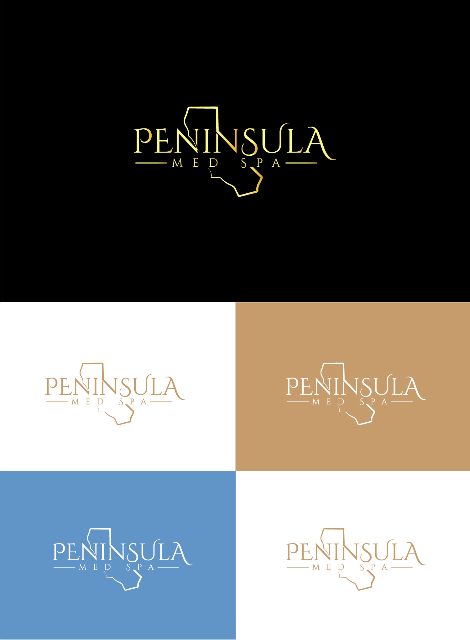 Logo Design by Mi Design1 for Peninsula Med Spa | Design #30209285