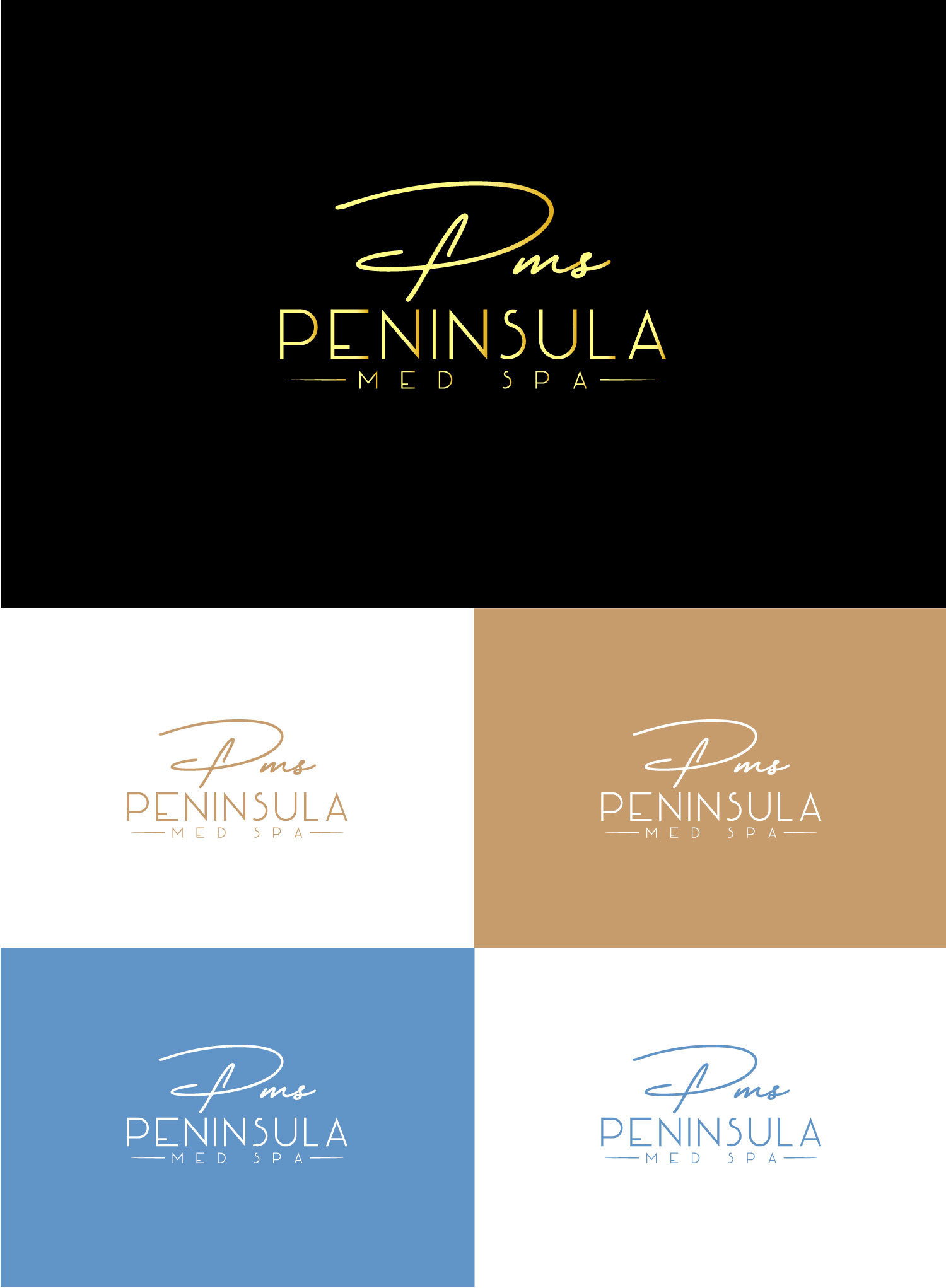 Logo Design by Mi Design1 for Peninsula Med Spa | Design #30209286