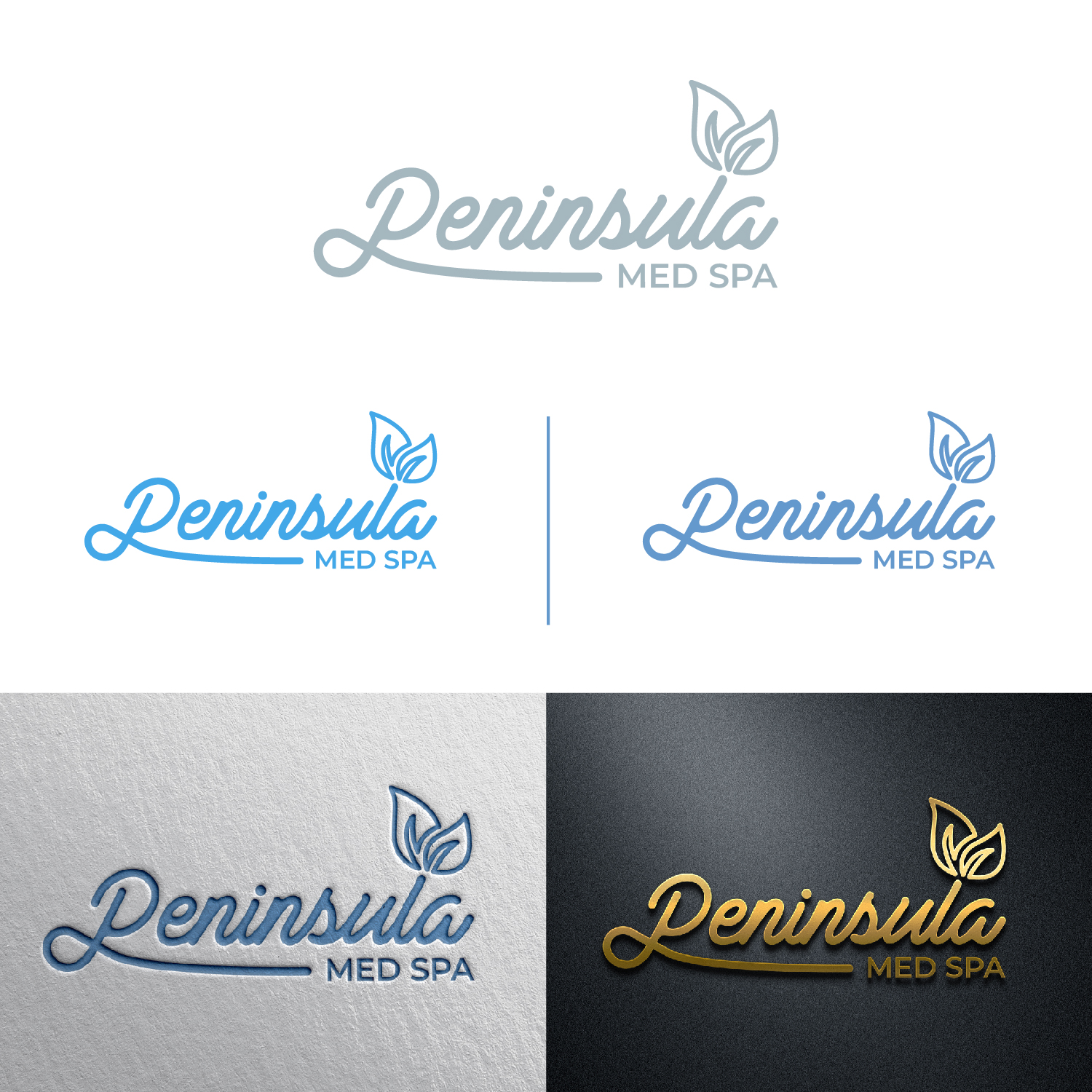 Logo Design by S.H Designs for Peninsula Med Spa | Design #30214885