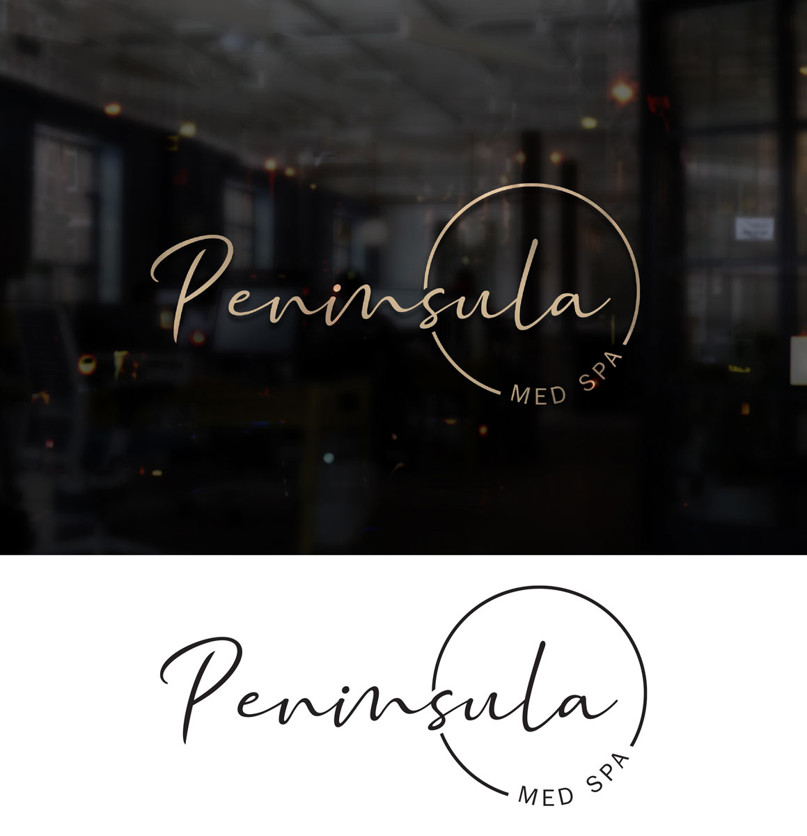 Logo Design by we with for Peninsula Med Spa | Design #30213767
