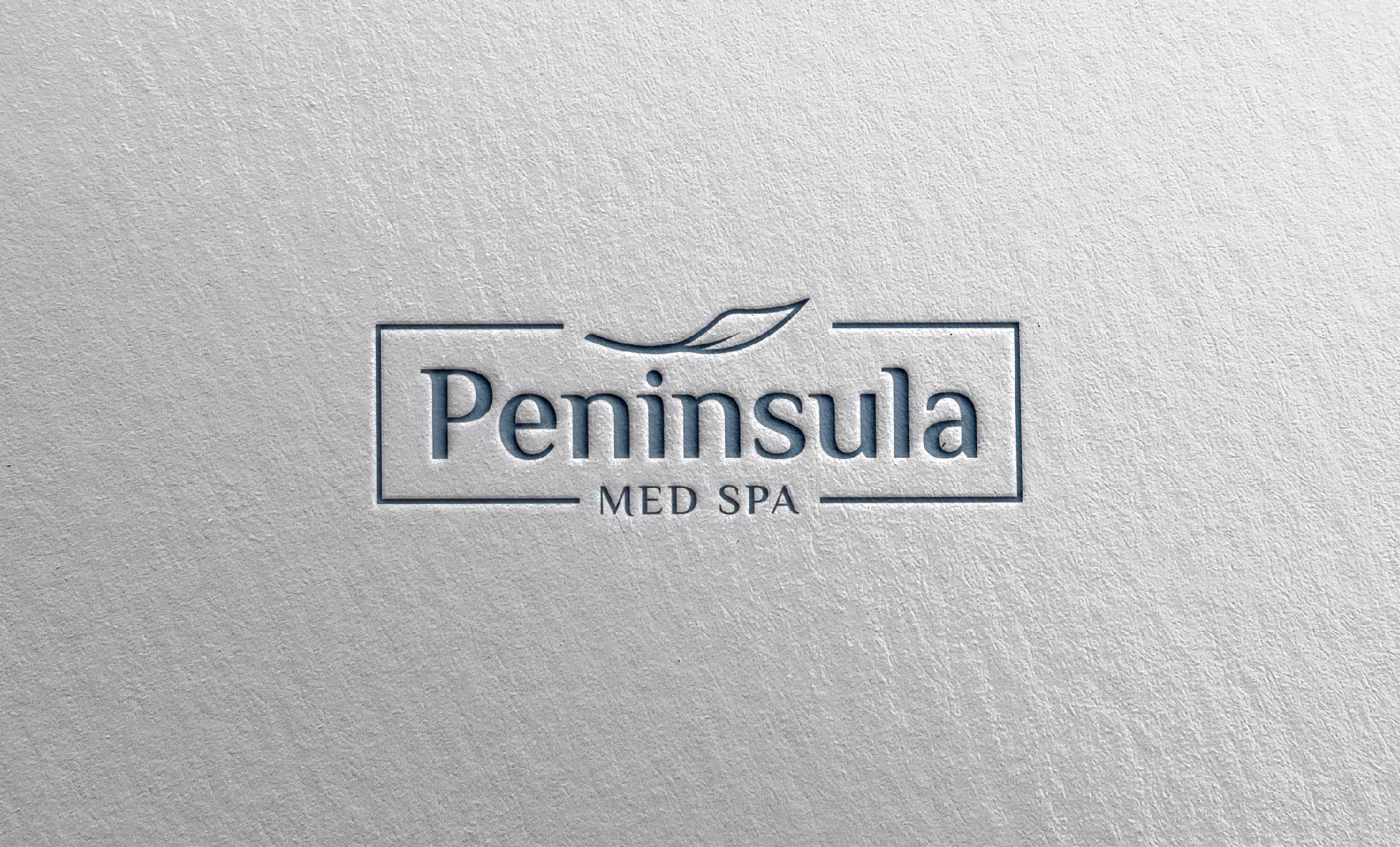 Diseño de Logo por FransiskaDesign para Peninsula Med Spa | Diseño #30208738
