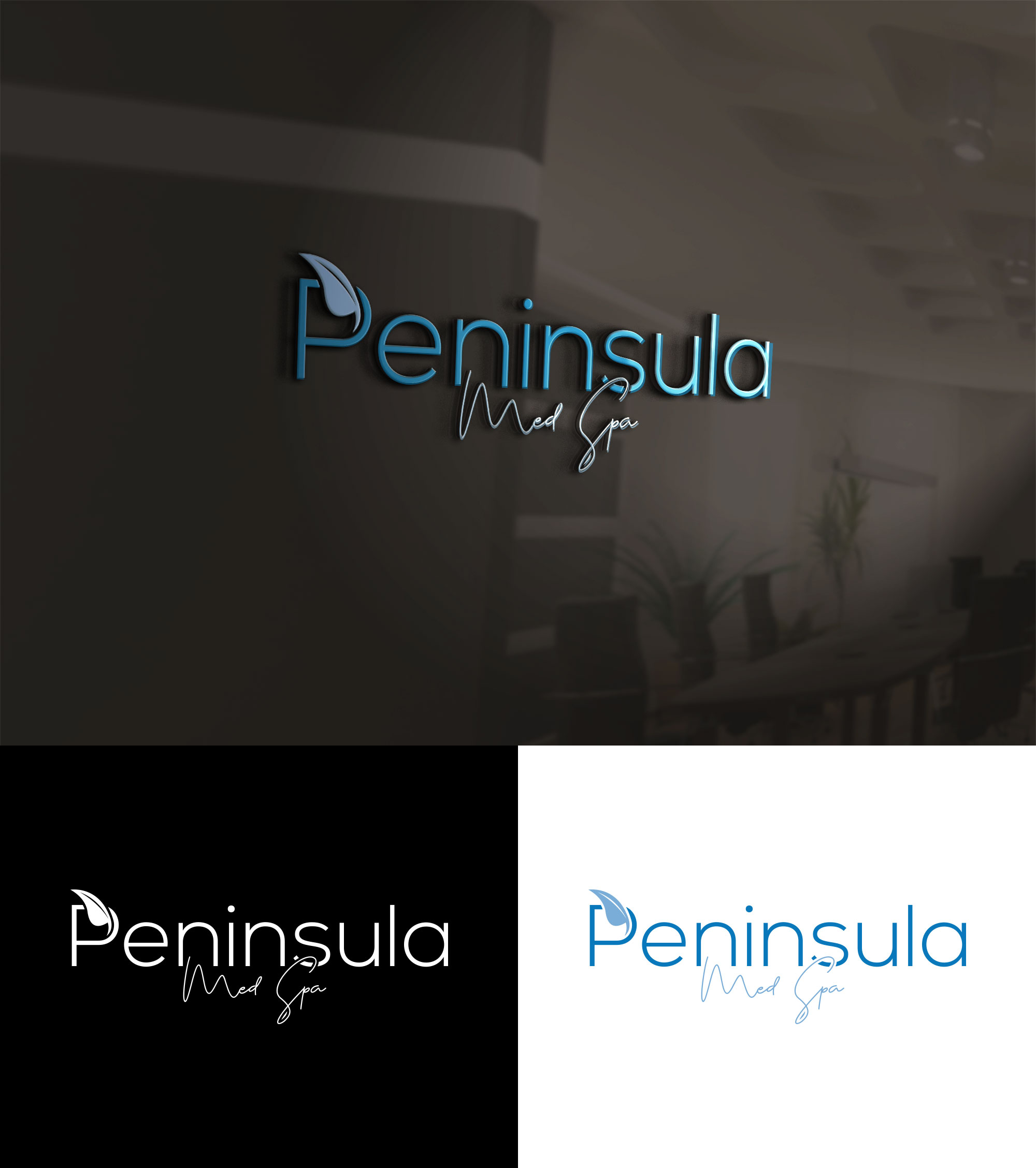 Logo Design by design 125 for Peninsula Med Spa | Design #30214387