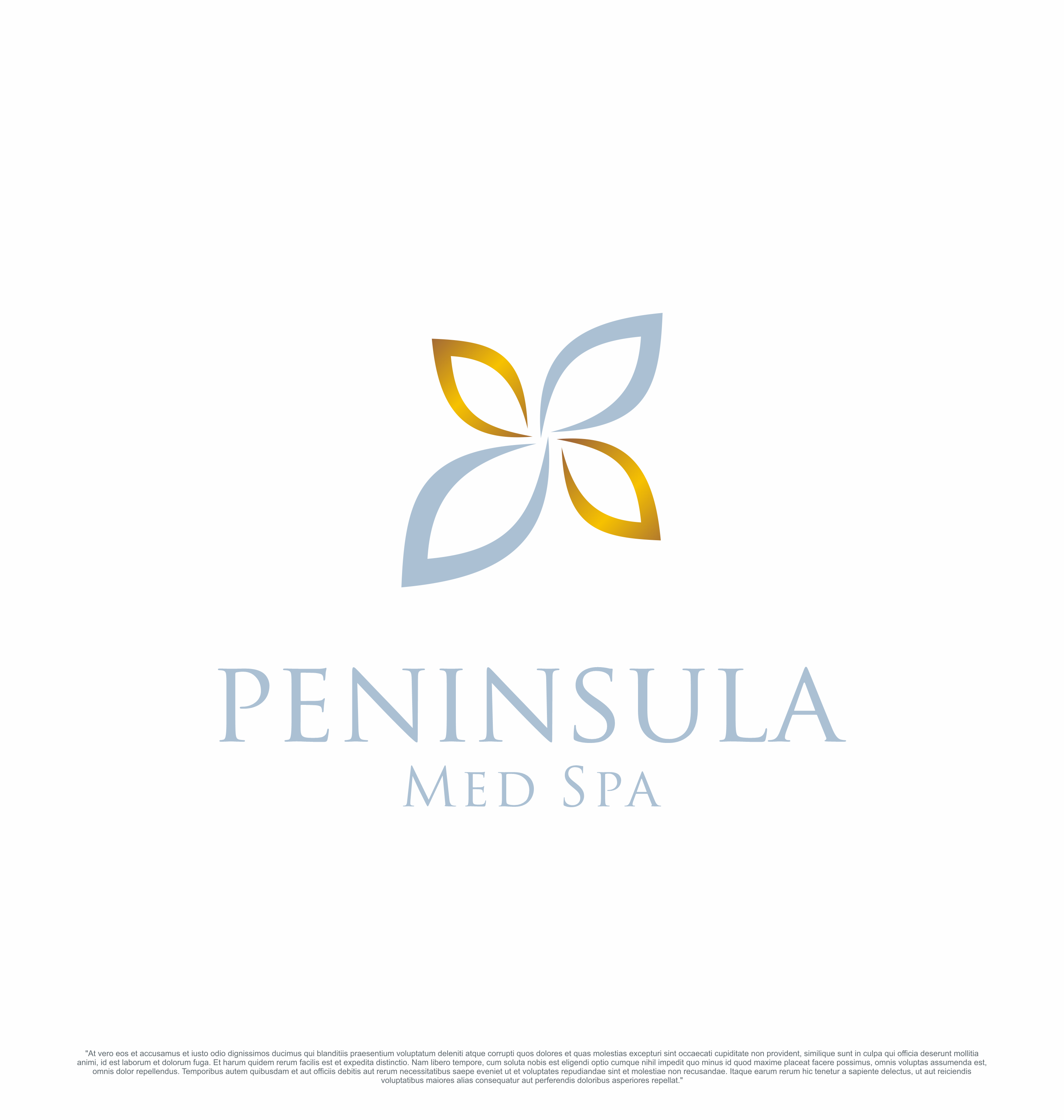 Diseño de Logo por saesean para Peninsula Med Spa | Diseño #30222568