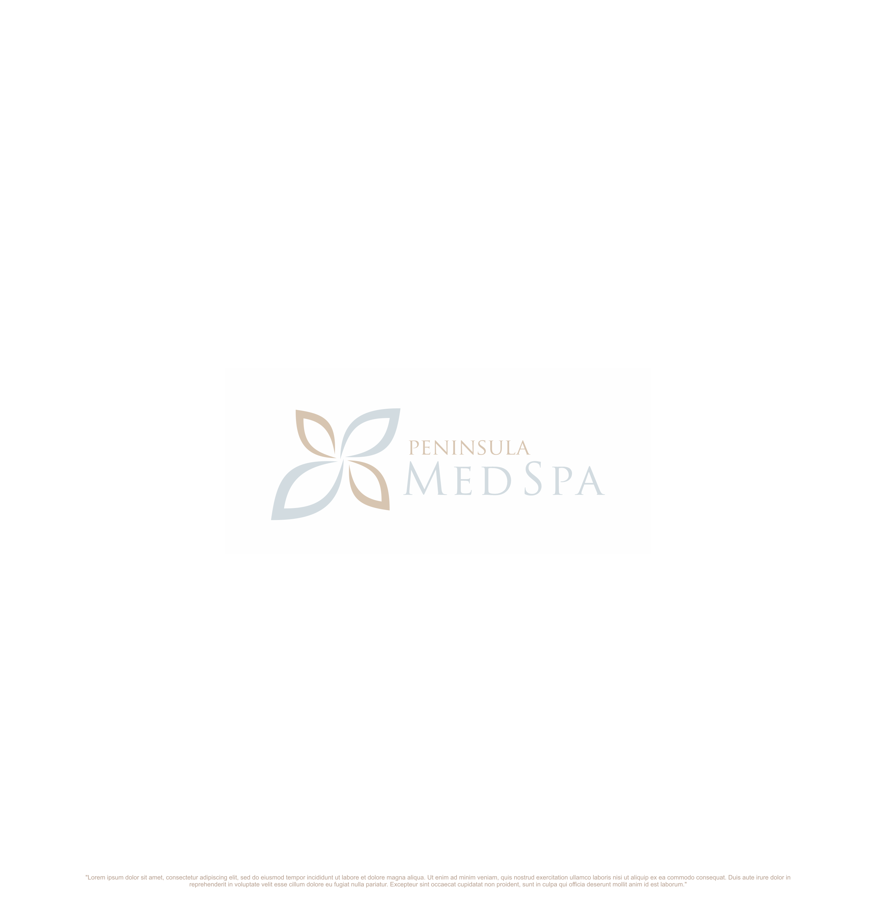 Logo Design by saesean for Peninsula Med Spa | Design #30256186