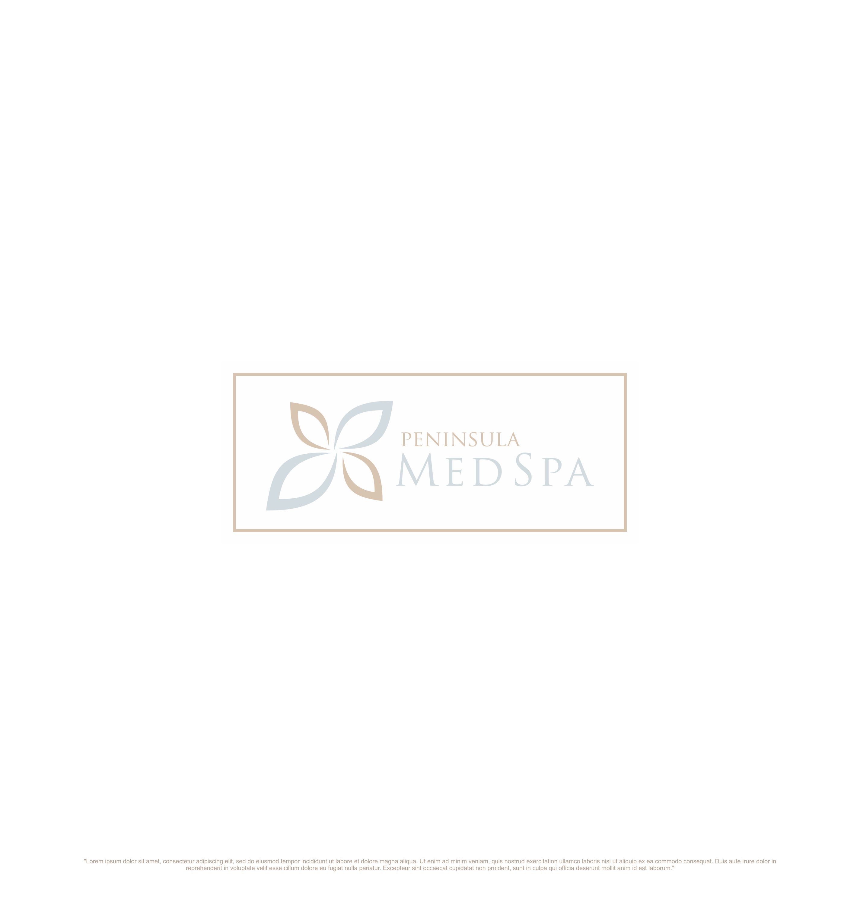 Logo Design by kebusibud for Peninsula Med Spa | Design #30256187