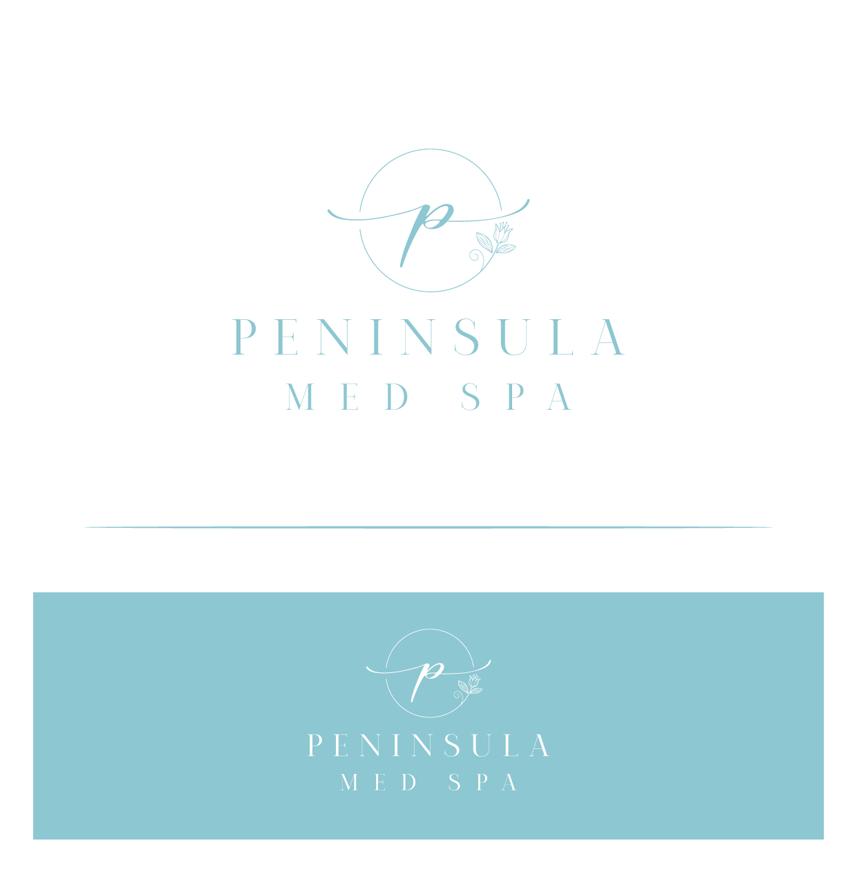 Diseño de Logo por ashantha para Peninsula Med Spa | Diseño #30248670