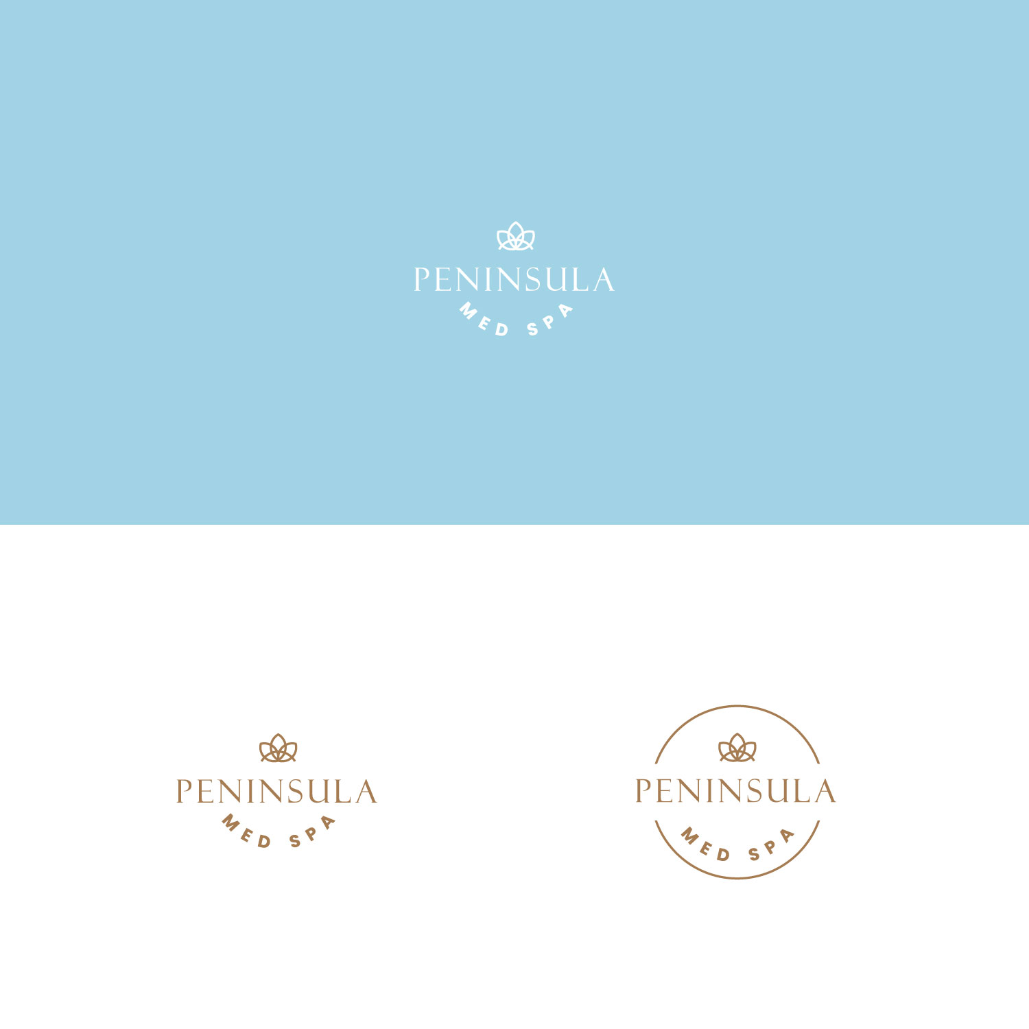 Logo Design by Onerio for Peninsula Med Spa | Design #30250650