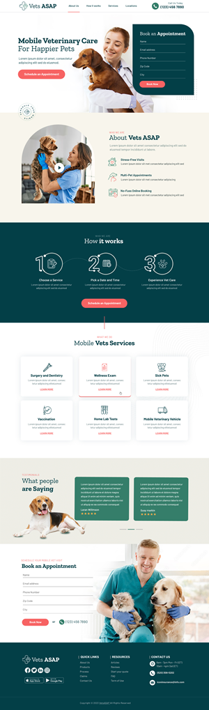 Web Design by Blue Sparrow for this project | Design: #30215987