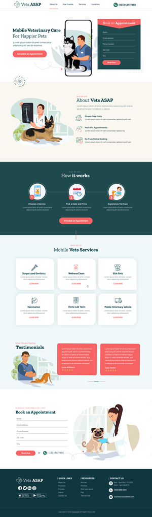 Web Design by Blue Sparrow for this project | Design: #30215988