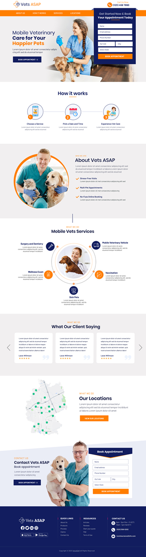 Web Design by Blue Sparrow for this project | Design: #30216239