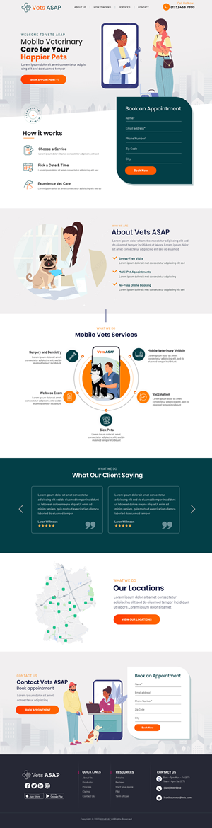 Web Design by Blue Sparrow for this project | Design: #30216523