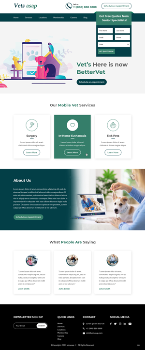 Web Design by pb for this project | Design: #30219956