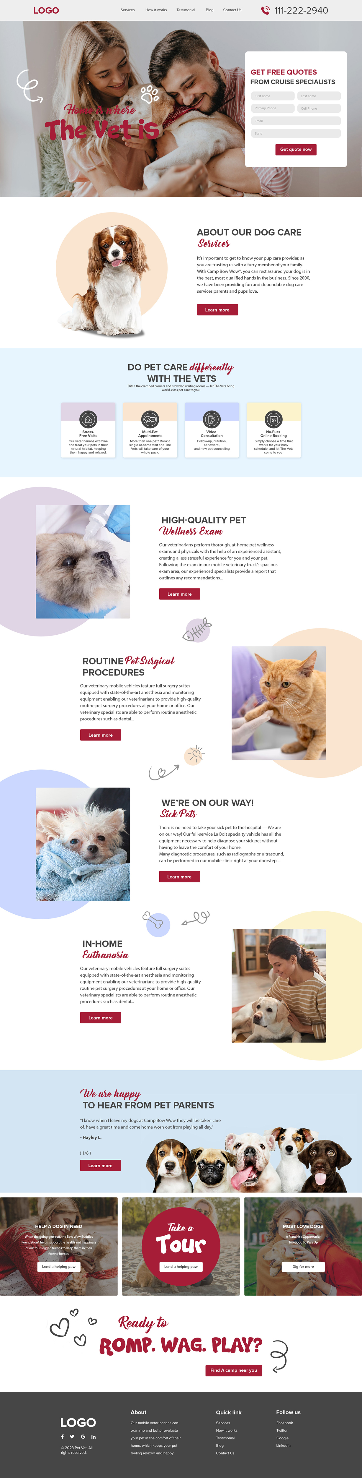 Web Design by creative.bugs for this project | Design #30264484