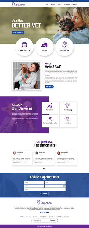 Web Design by Dream Logo Design for this project | Design: #30213010