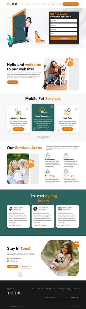 Web Design by sai.designer87 for this project | Design: #30220319