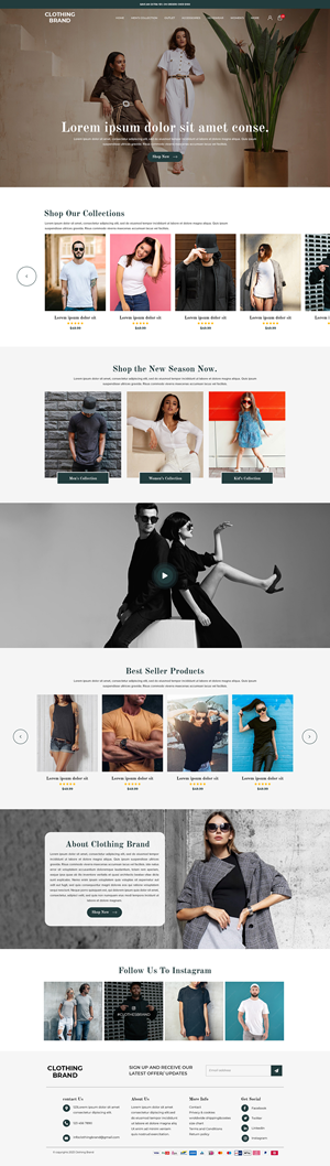 Shopify Design by Titan Eagle for this project | Design: #30219191