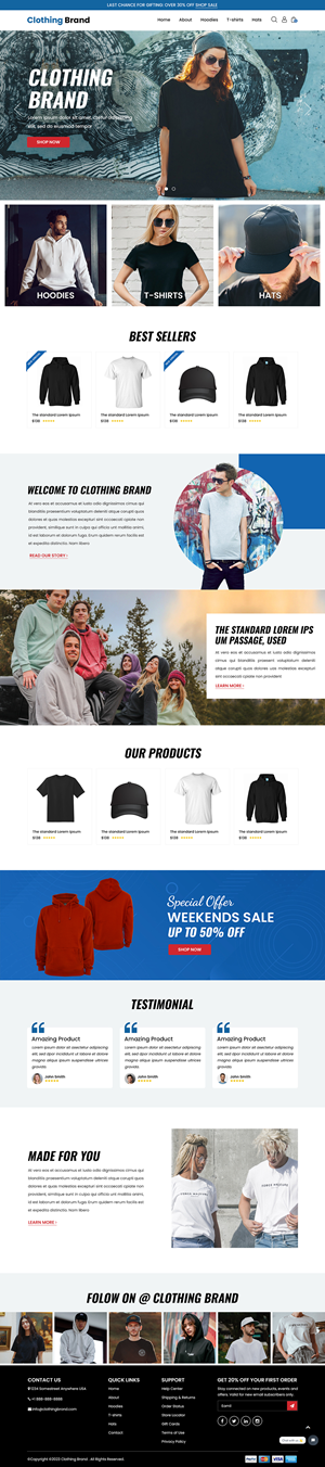 Shopify Design by Titan Eagle for this project | Design: #30221090