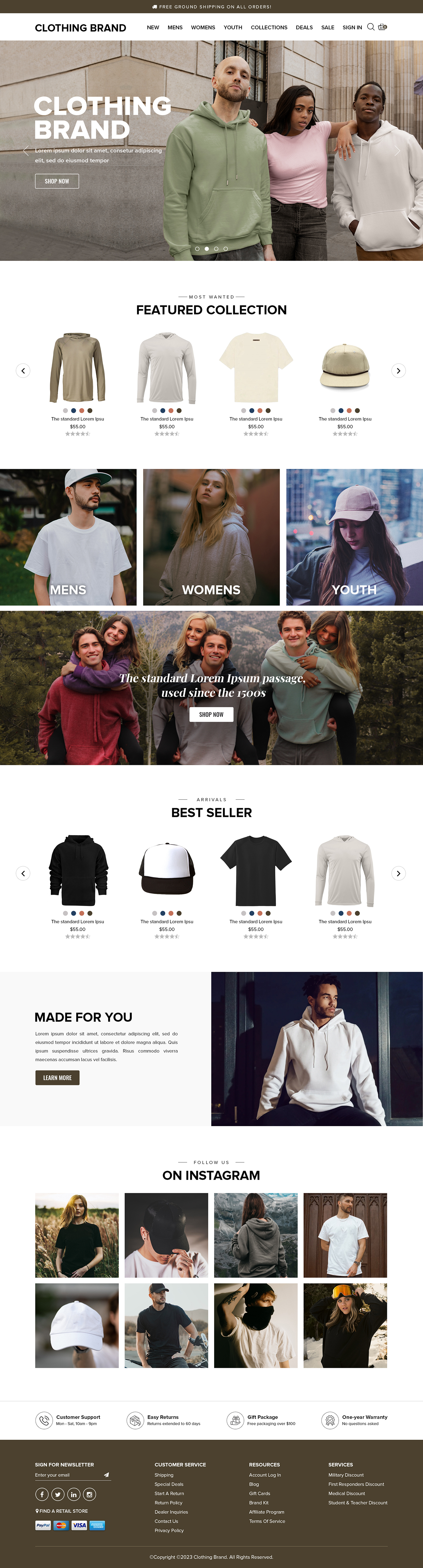 Shopify Design by Titan Eagle for this project | Design #30221205