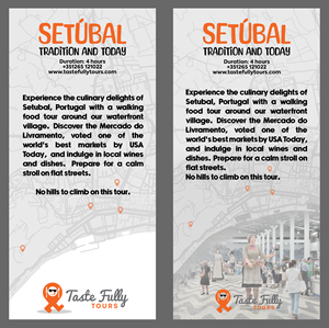 Flyer-Design von AbhiiiiS für Taste Fully Tours | Design #30215627