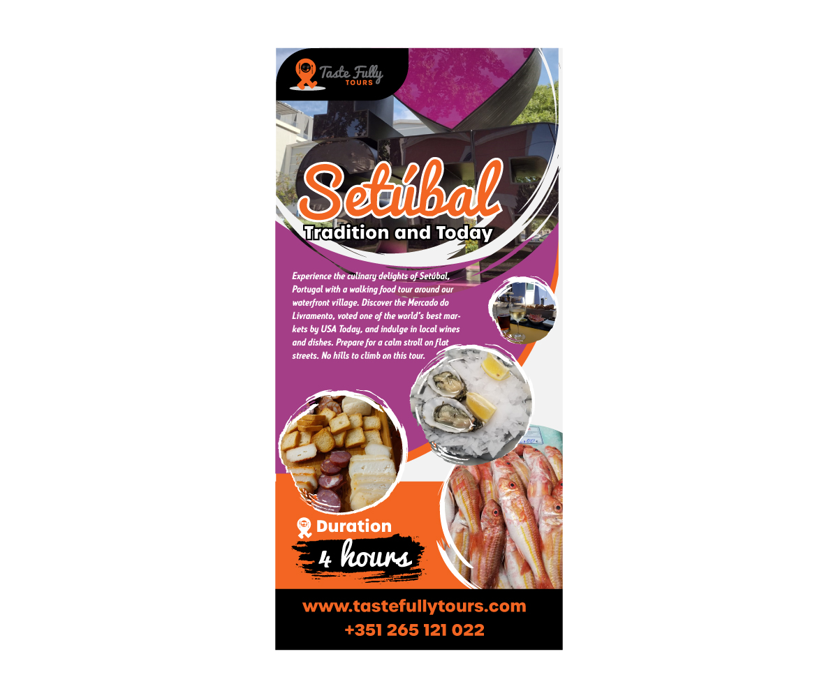 Flyer Design by Nazma _Begum for Taste Fully Tours | Design #30237064