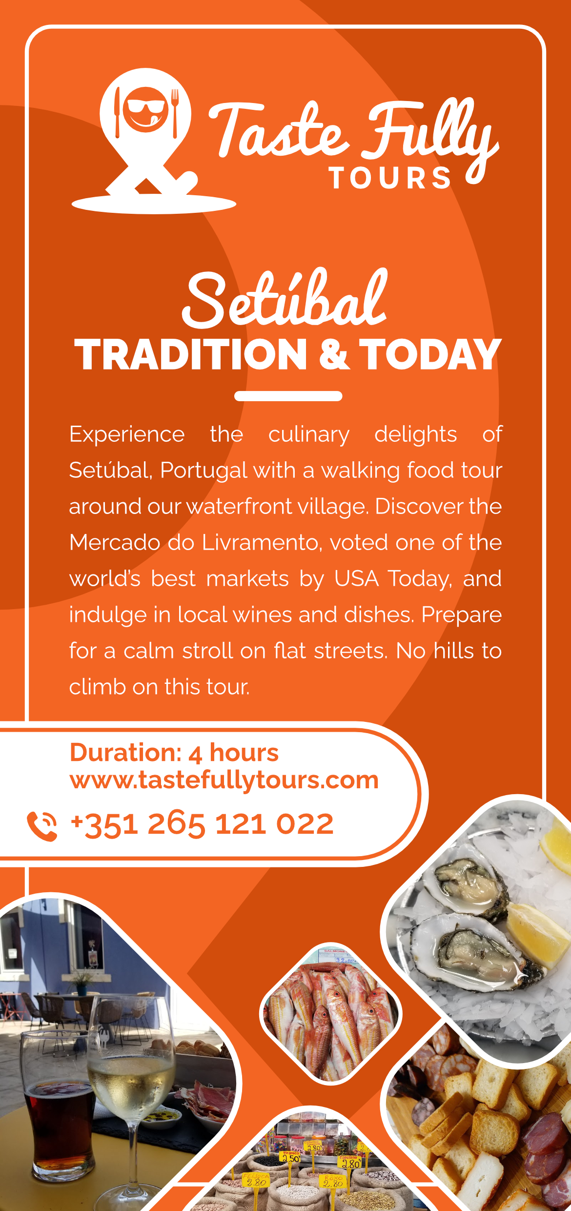 Flyer Design by Greynoww for Taste Fully Tours | Design #30260009