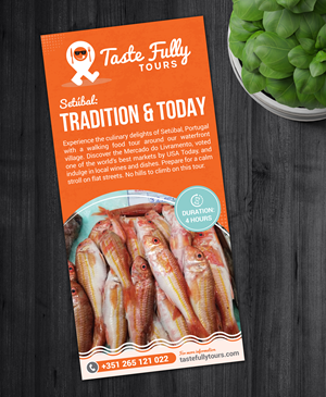 Flyer Design by alex989 for Taste Fully Tours | Design: #30217517