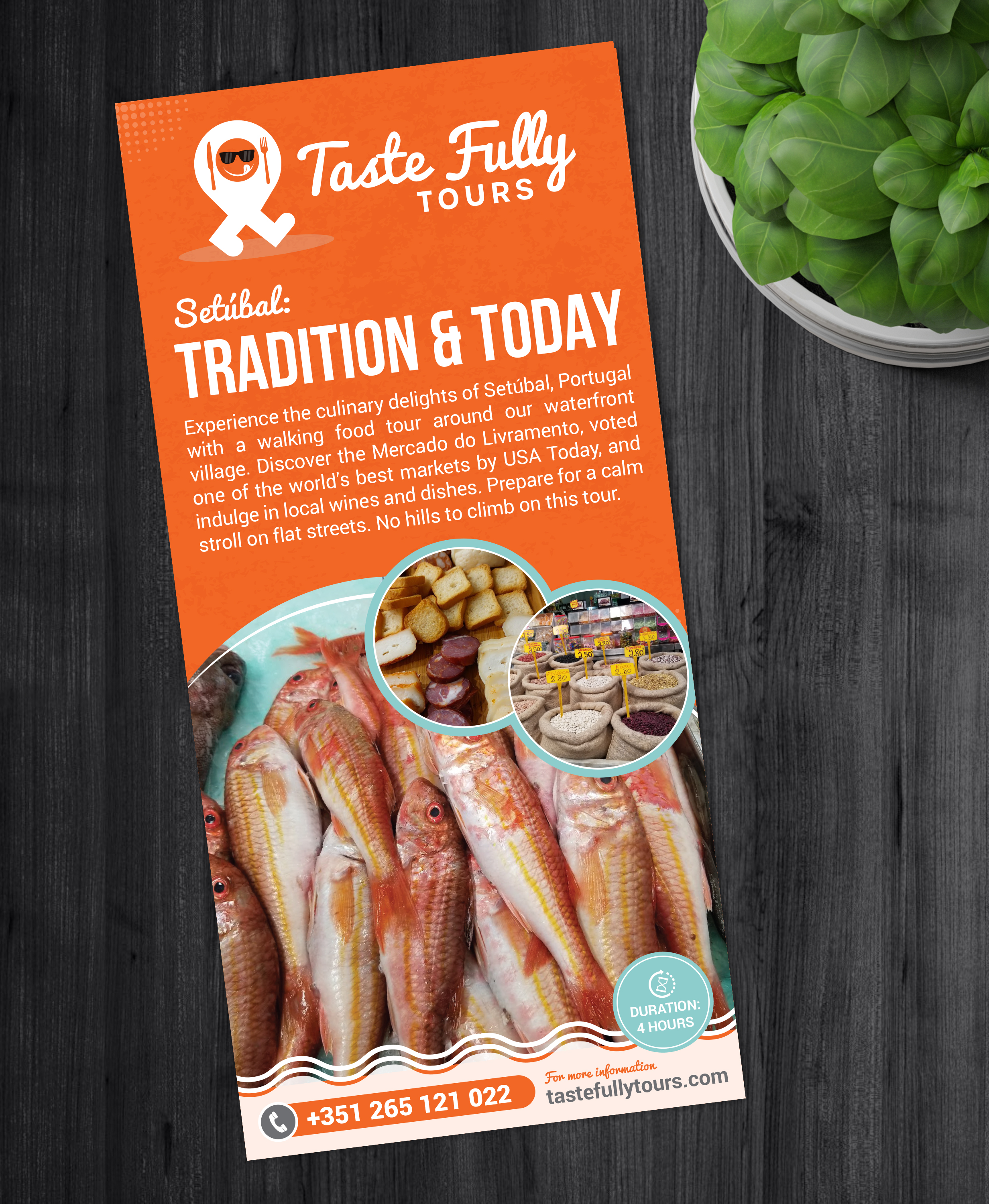 Flyer Design by alex989 for Taste Fully Tours | Design #30232731
