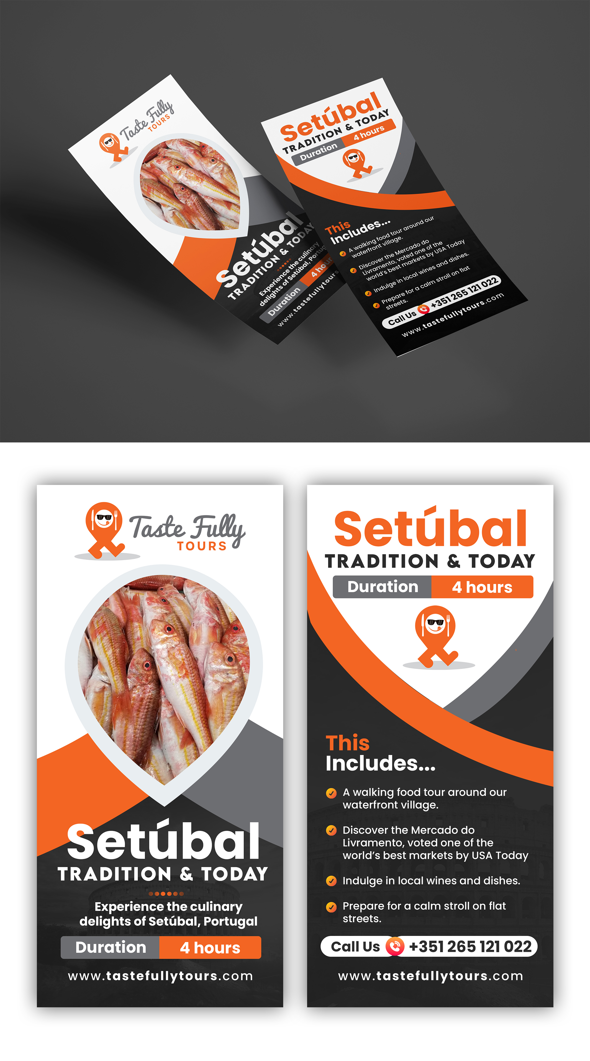 Flyer Design by debdesign for Taste Fully Tours | Design #30219647