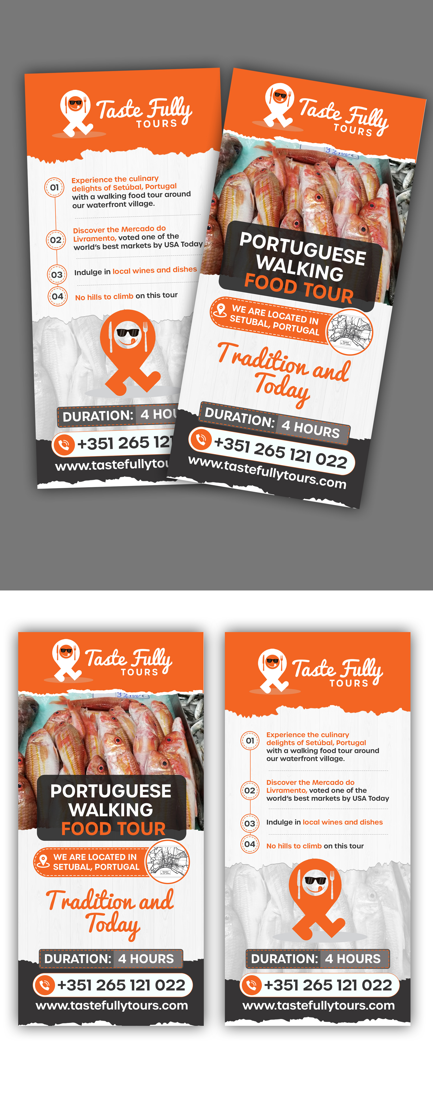 Flyer Design by debdesign for Taste Fully Tours | Design #30220048