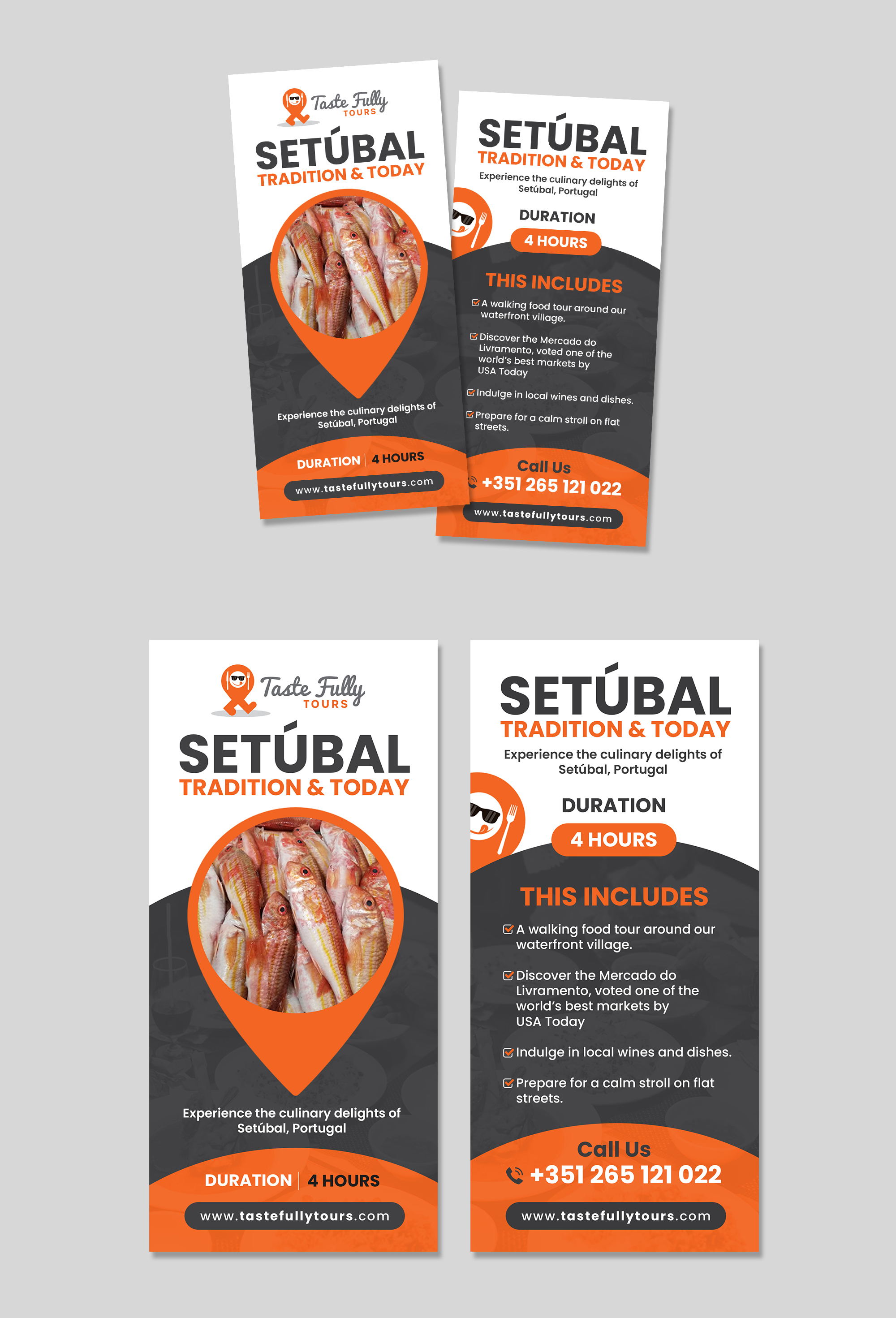 Flyer Design by debdesign for Taste Fully Tours | Design #30221292